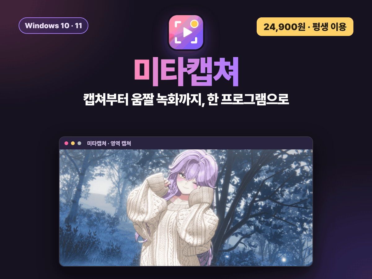 미타캡쳐 소개 및 가격